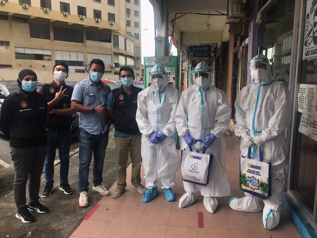 LZS santuni penduduk Medan 88 terjejas PKPD
