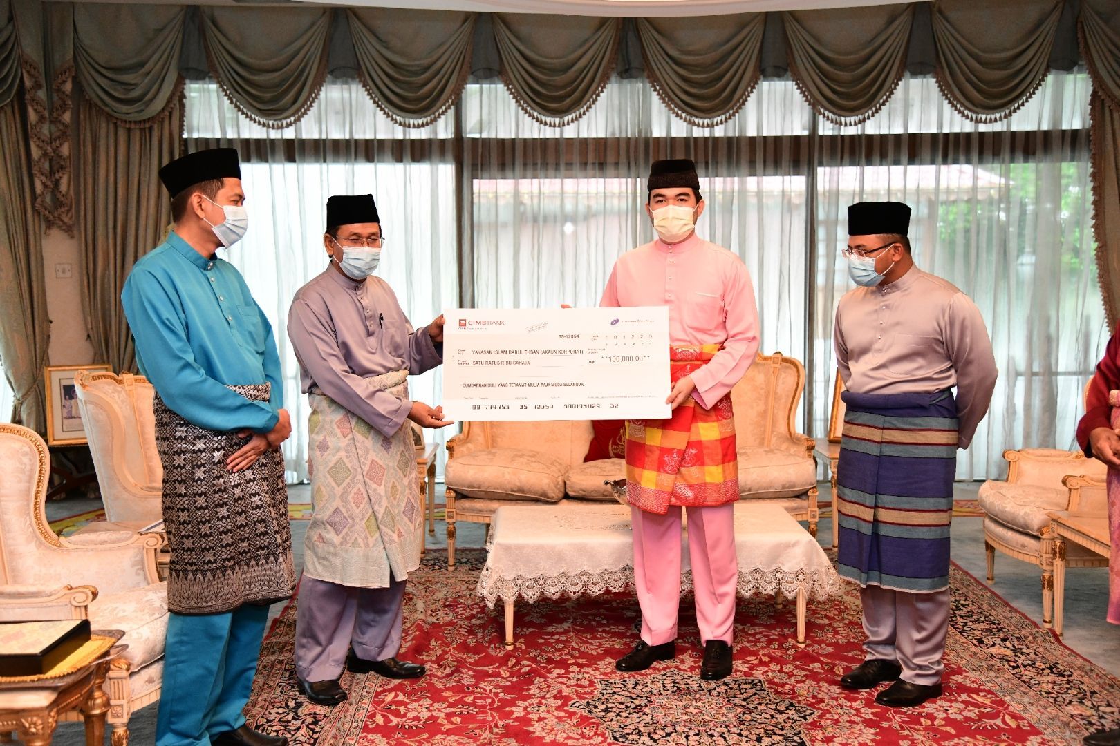 Yide: Raja Muda Selangor sumbang RM100,000 bina kompleks anak yatim