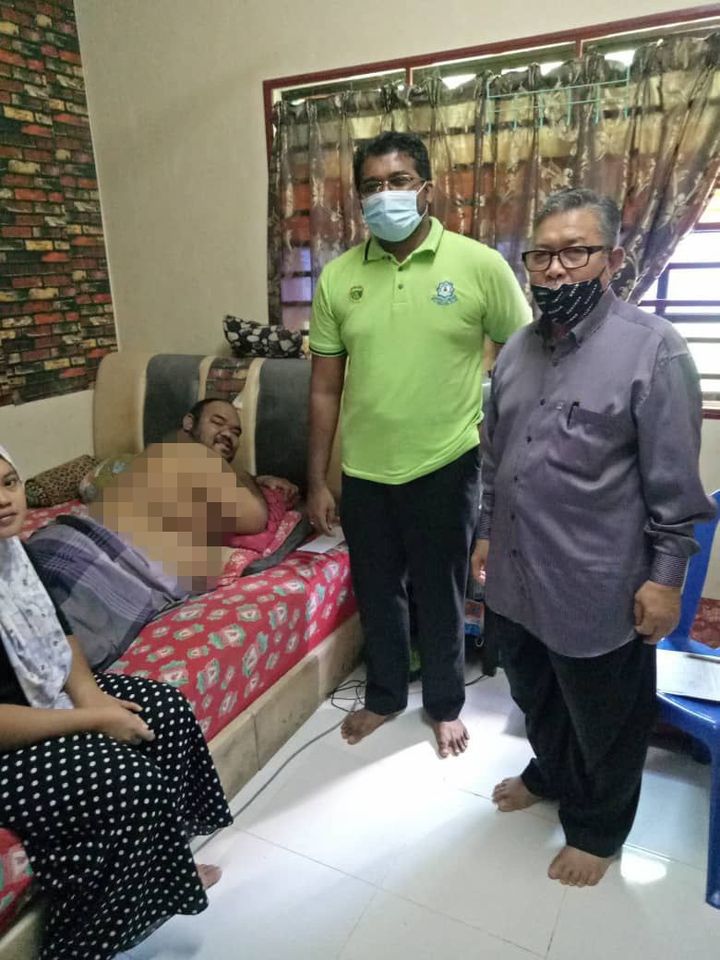 LZS salur bantuan kecemasan kepada pesakit bisul kronik