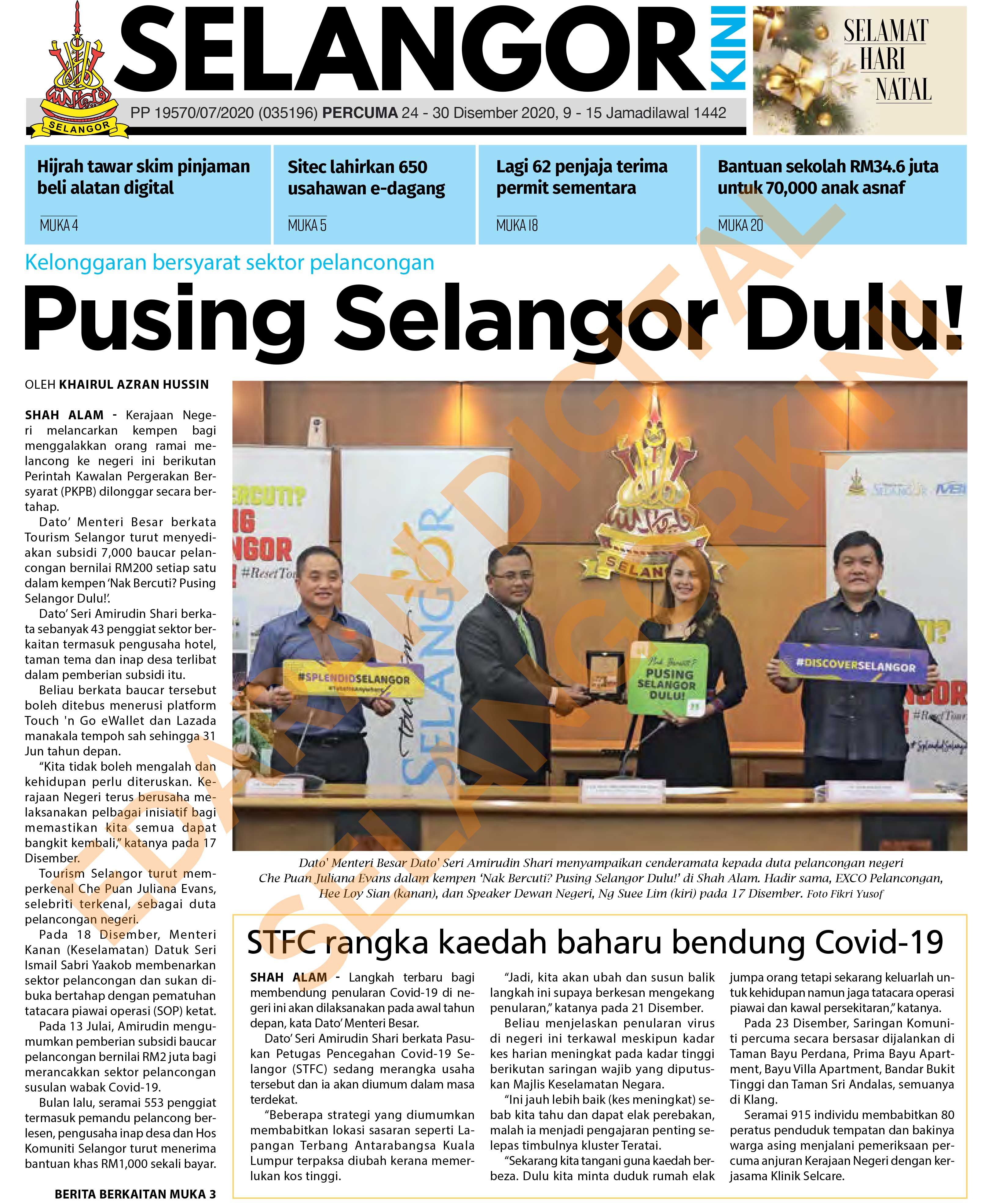 SelangorKini 24 - 30 Disember 2020