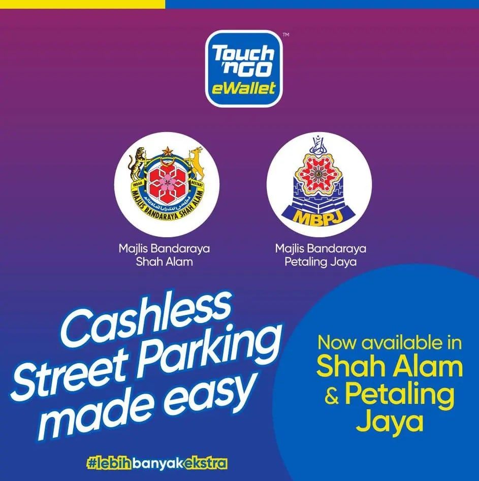 Touch 'n Go 电子钱包用户  可支付莎阿南灵市泊车费