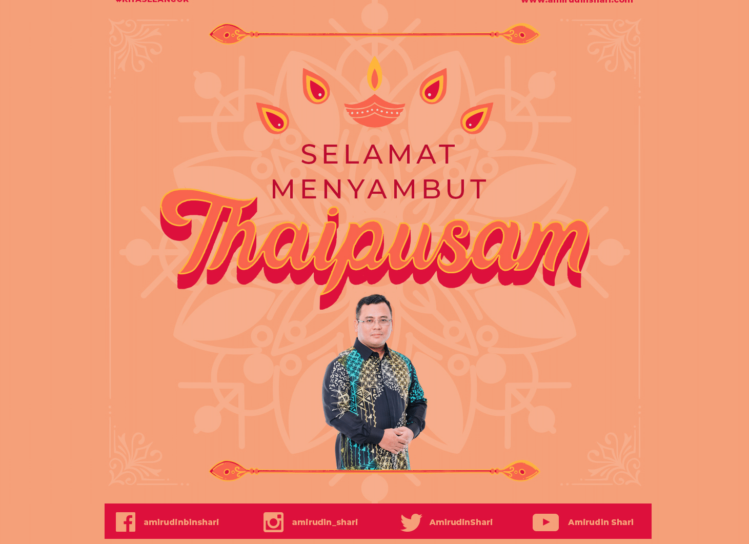 Perutusan Dato' Menteri Besar sempena Thaipusam