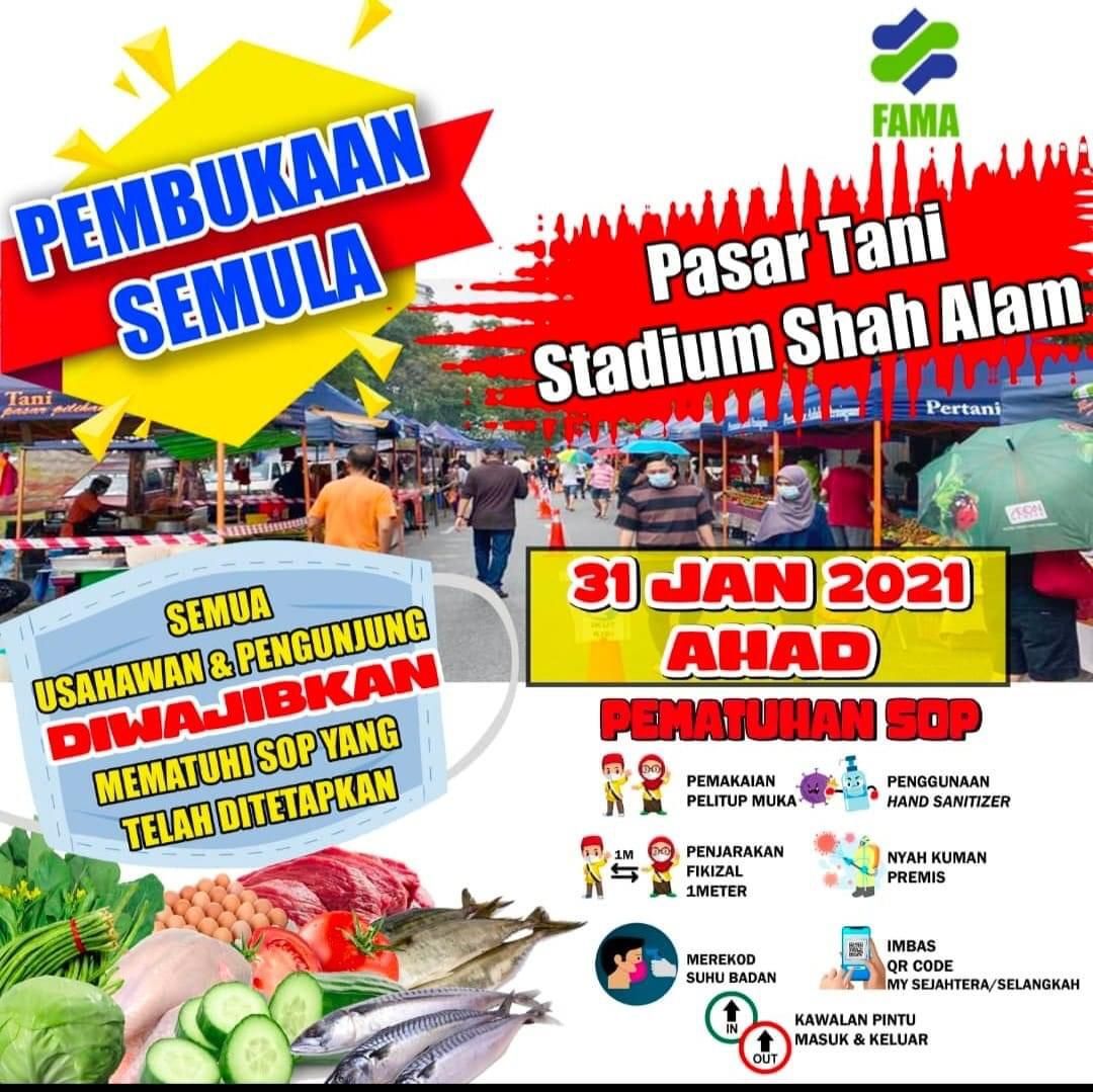 EXCO: Pengunjung pasar tani dinasihat patuh SOP