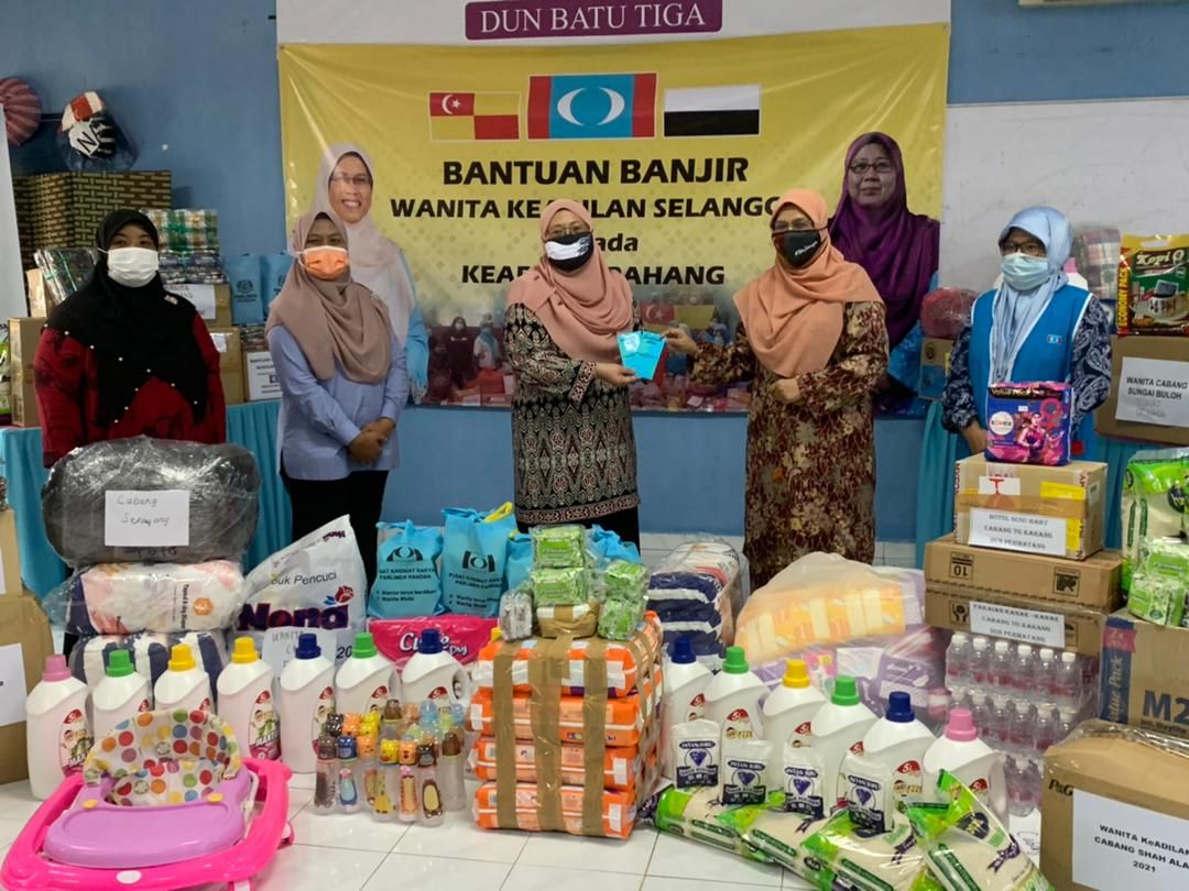 Wanita KEADILAN Selangor wujud jawatankuasa bantu mangsa banjir