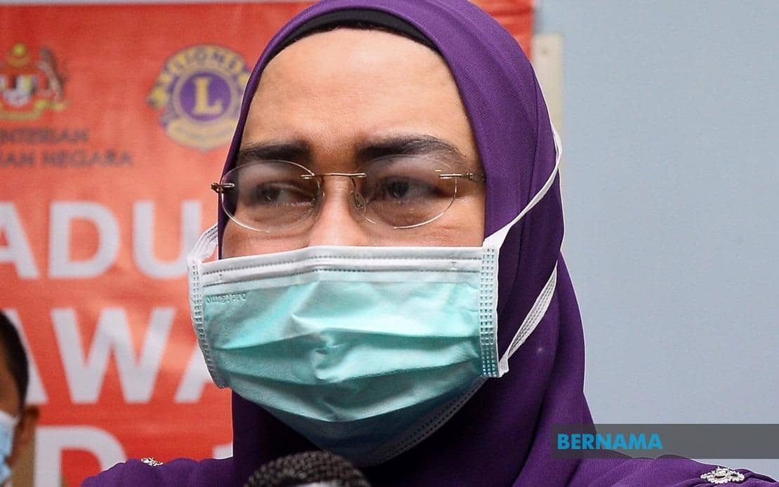 Menteri perpaduan positif Covid-19