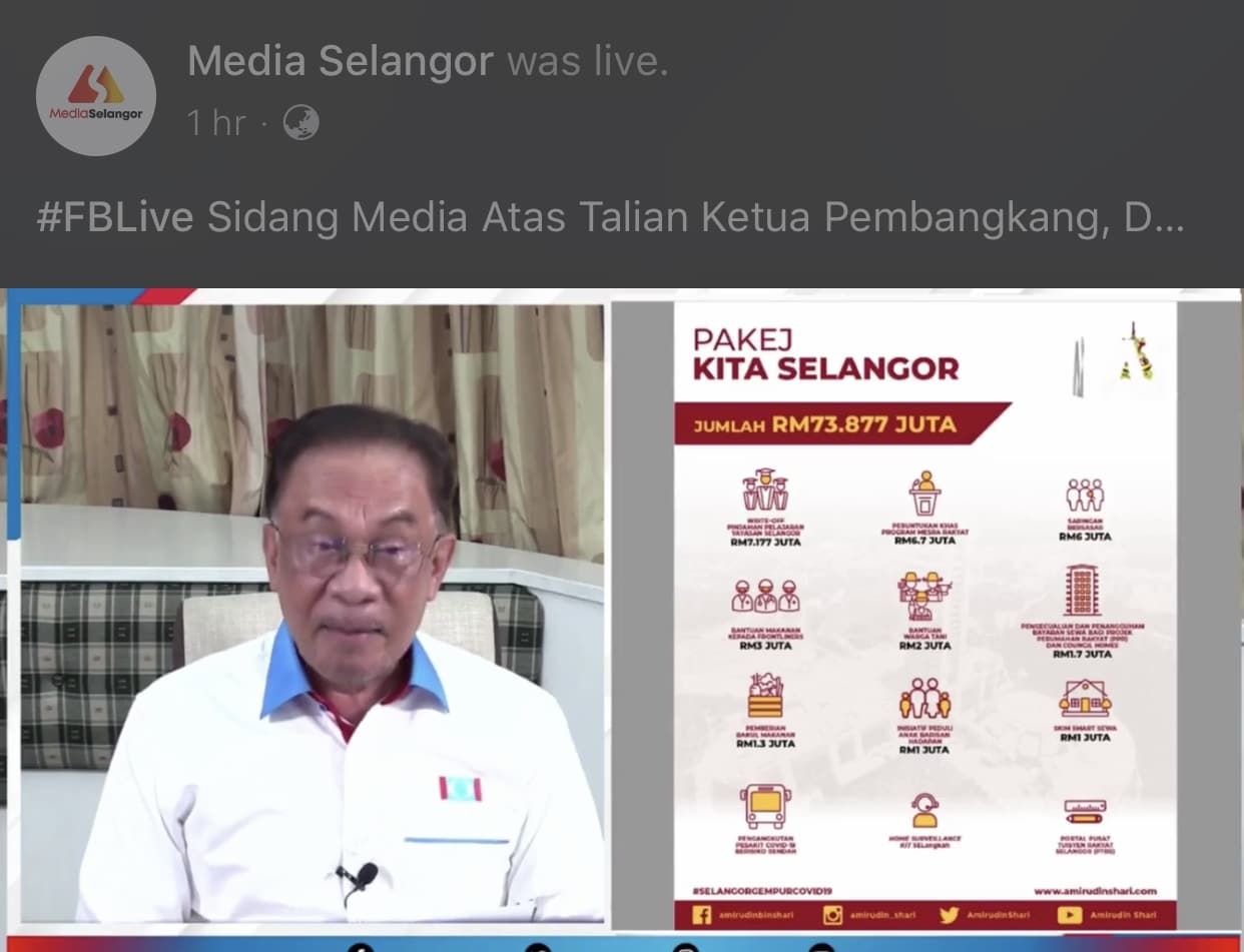 Pakej Kita Selangor contoh bantuan kerajaan utamakan rakyat - Anwar