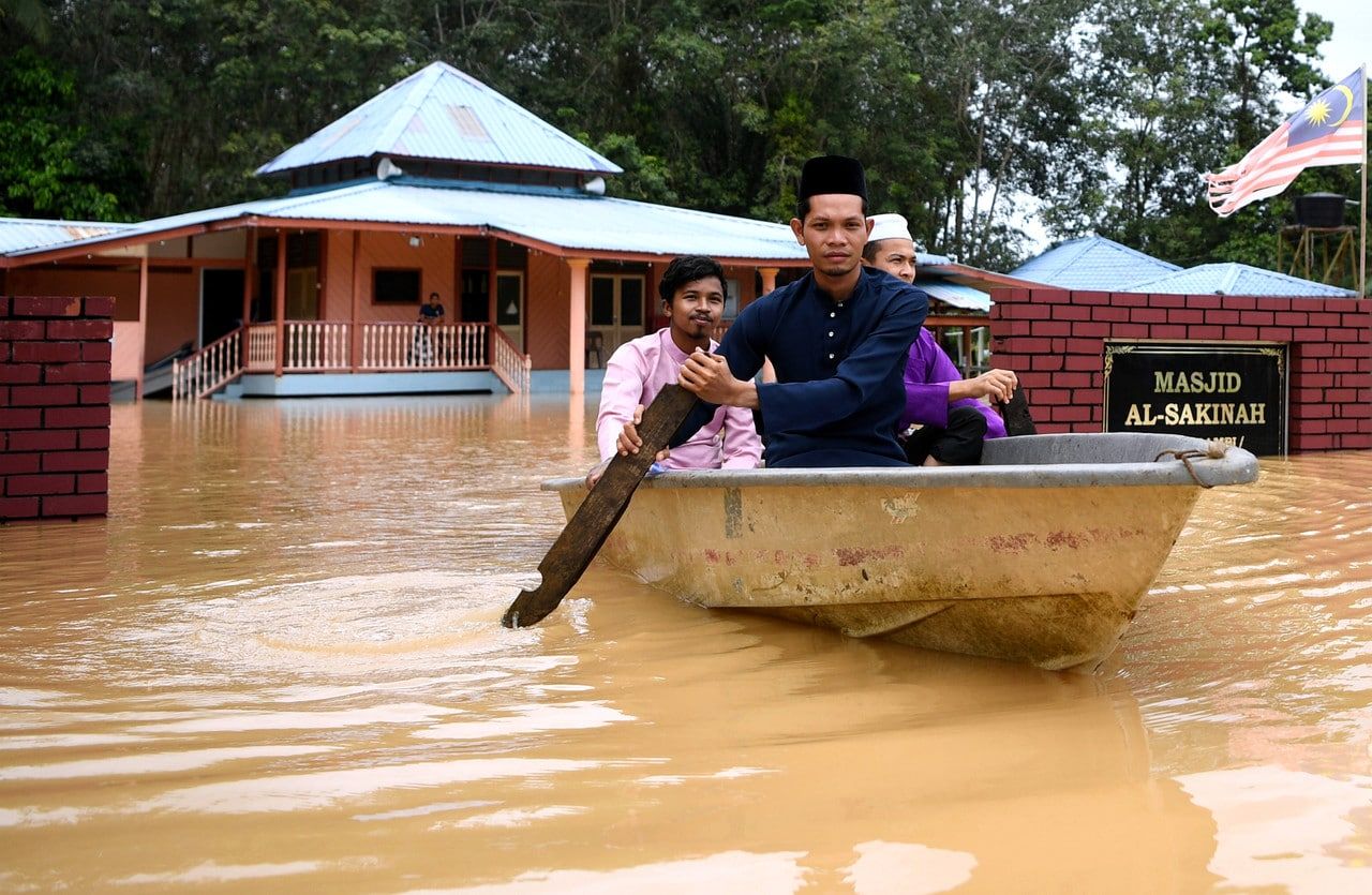 Mangsa banjir beberapa negeri cecah 47,038 orang petang ini