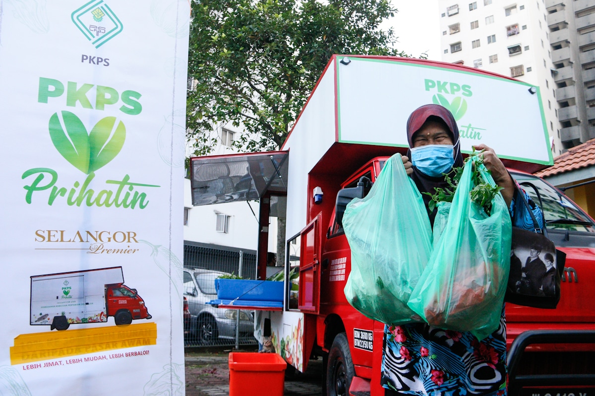 Pelanggan puas hati harga, kualiti barangan segar pasar bergerak PKPS