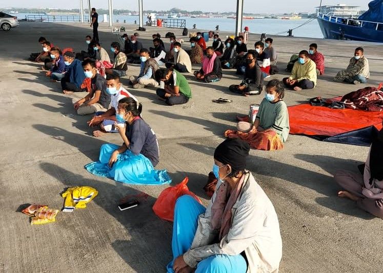 Polis Marin tahan 37 pendatang cuba pulang ke Indonesia