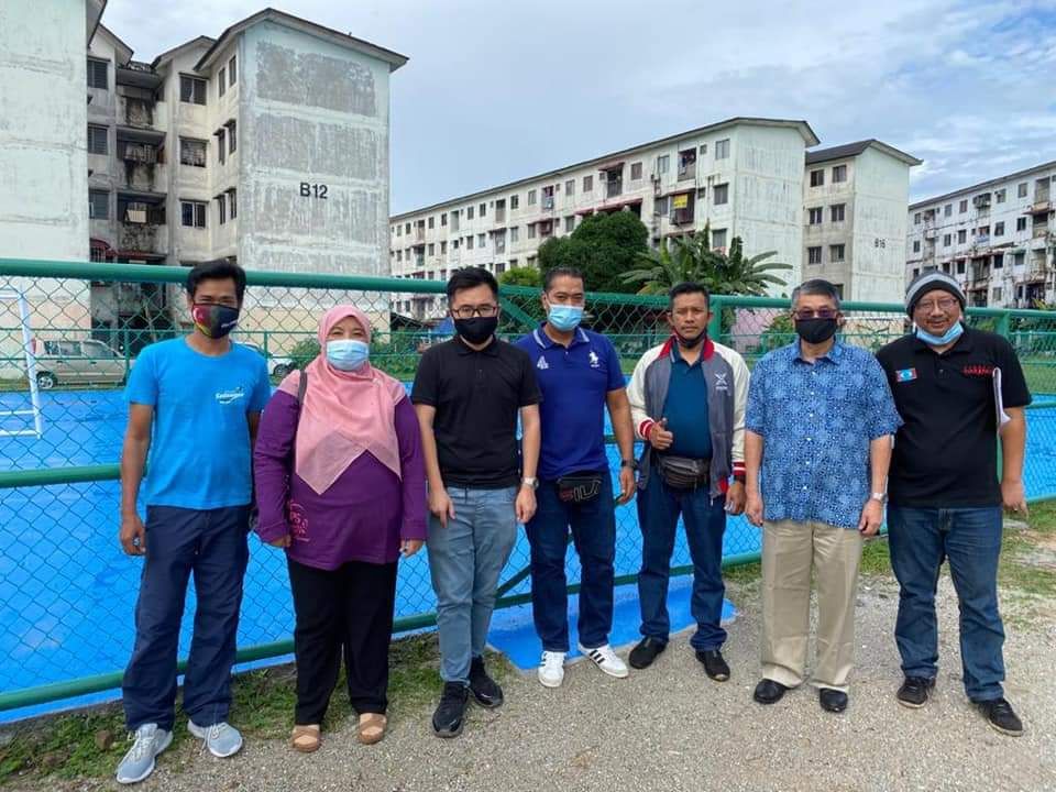 RM40,000 diperuntuk bina gelanggang futsal di Flat Palma