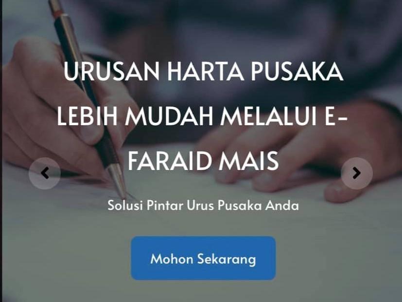 Sistem urus harta pusaka dalam talian mudahkan pengguna
