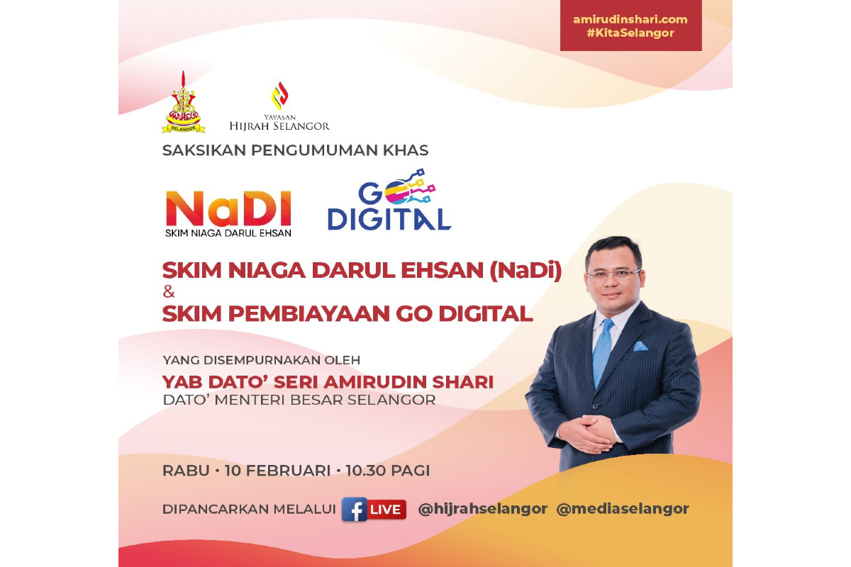 MB to make special announcement on NaDi, Go Digital initiatives tomorrow