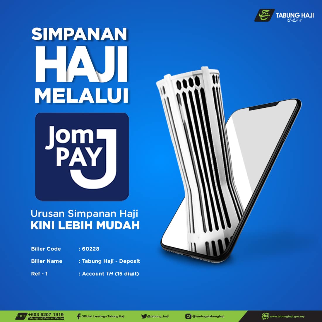 Tabung Haji introduces deposit-taking service through JomPAY