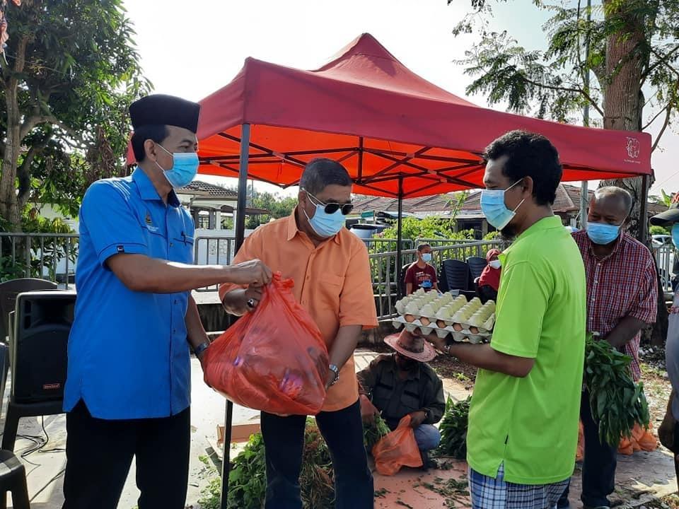 PKP: ADN Sungai Kandis agih barangan dapur, ringankan beban penduduk