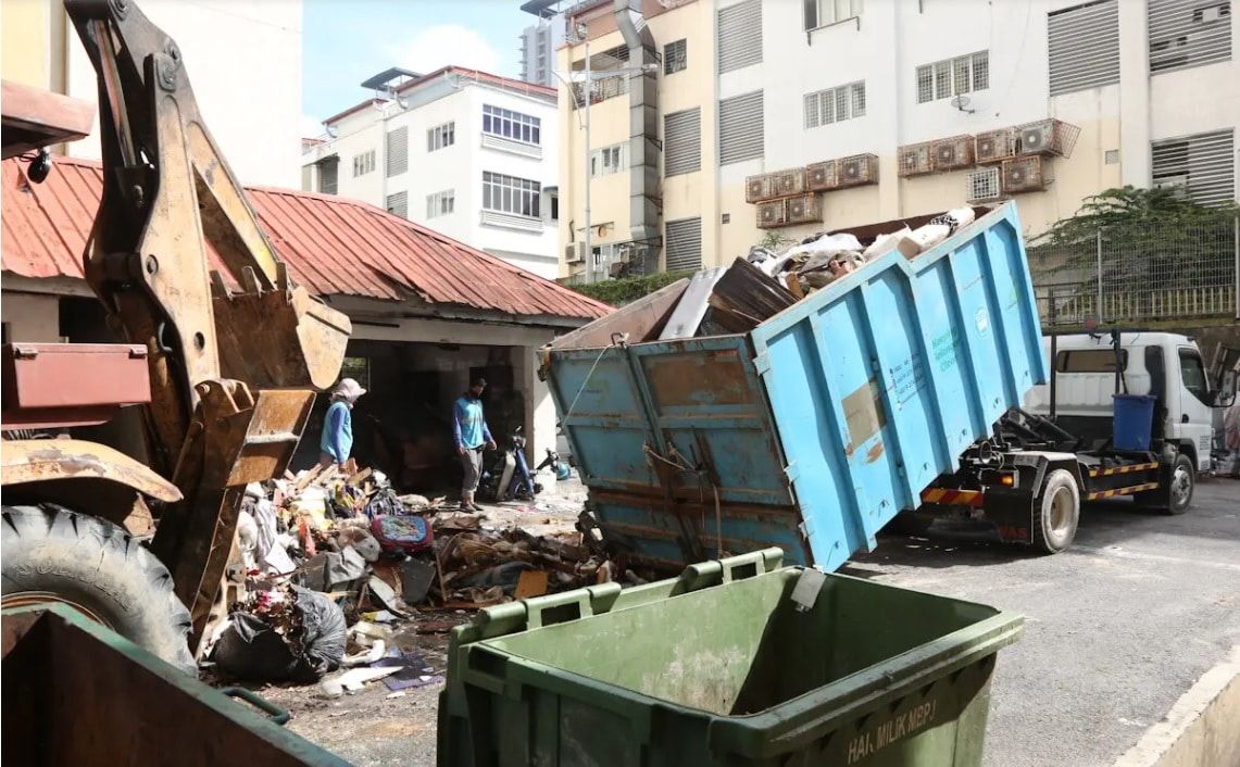 KDEB吁停好车辆 别妨碍收垃圾服务
