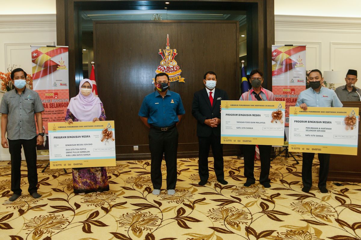 雪政府耗百万派食物篮 2万弱势群获粮食援助