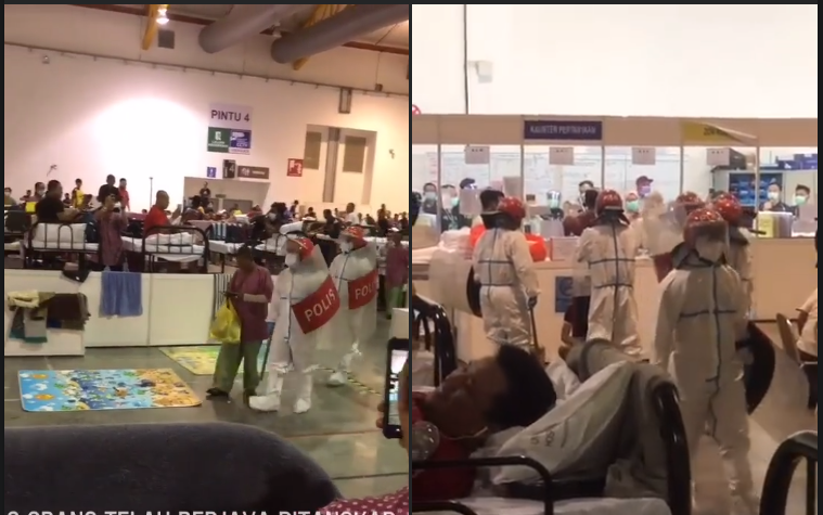 Dua pesakit Covid-19 PKRC Serdang ditahan curi telefon bimbit