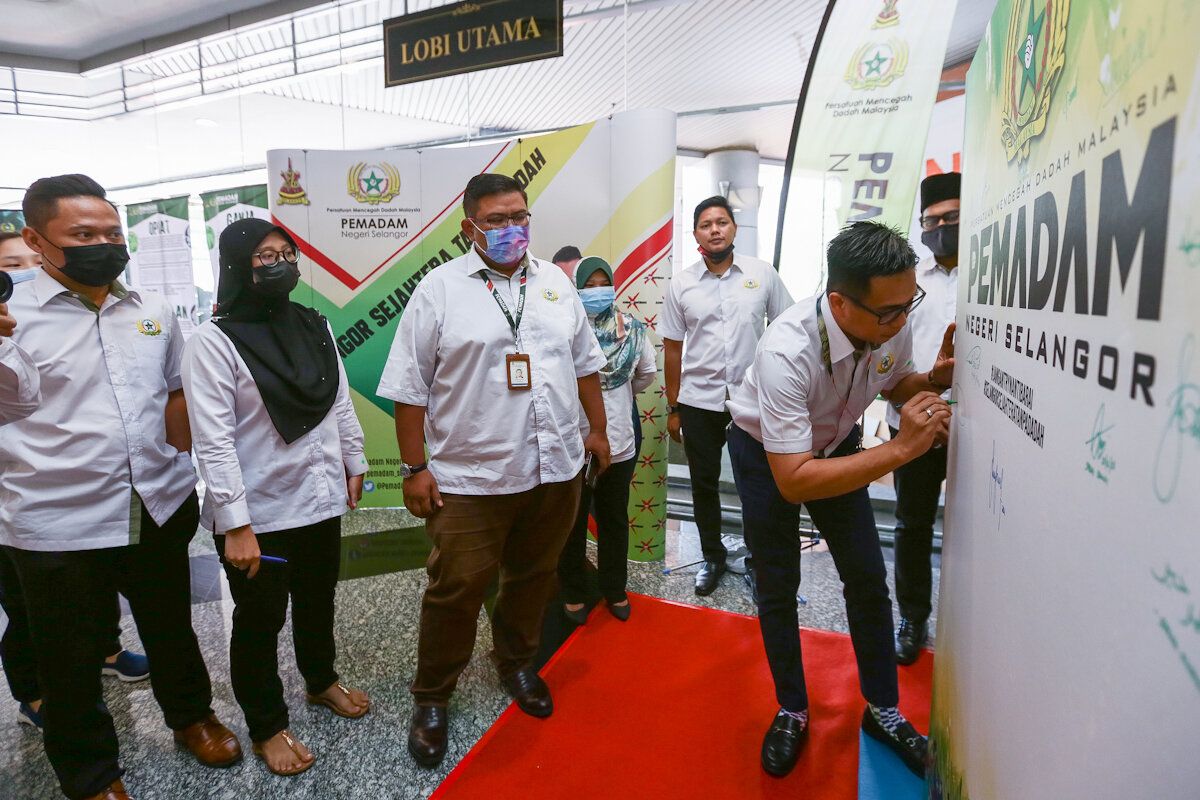 சிலாங்கூரில் போதைப் பொருள் தடுப்பு நடவடிக்கைகளுக்காக பத்து லட்சம் வெள்ளி ஒதுக்கீடு