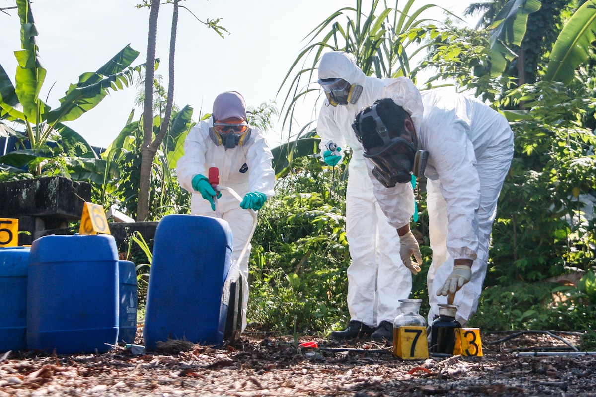 Cleaning of chemical drums caused Sungai Aur to turn blue — Selangor DOE