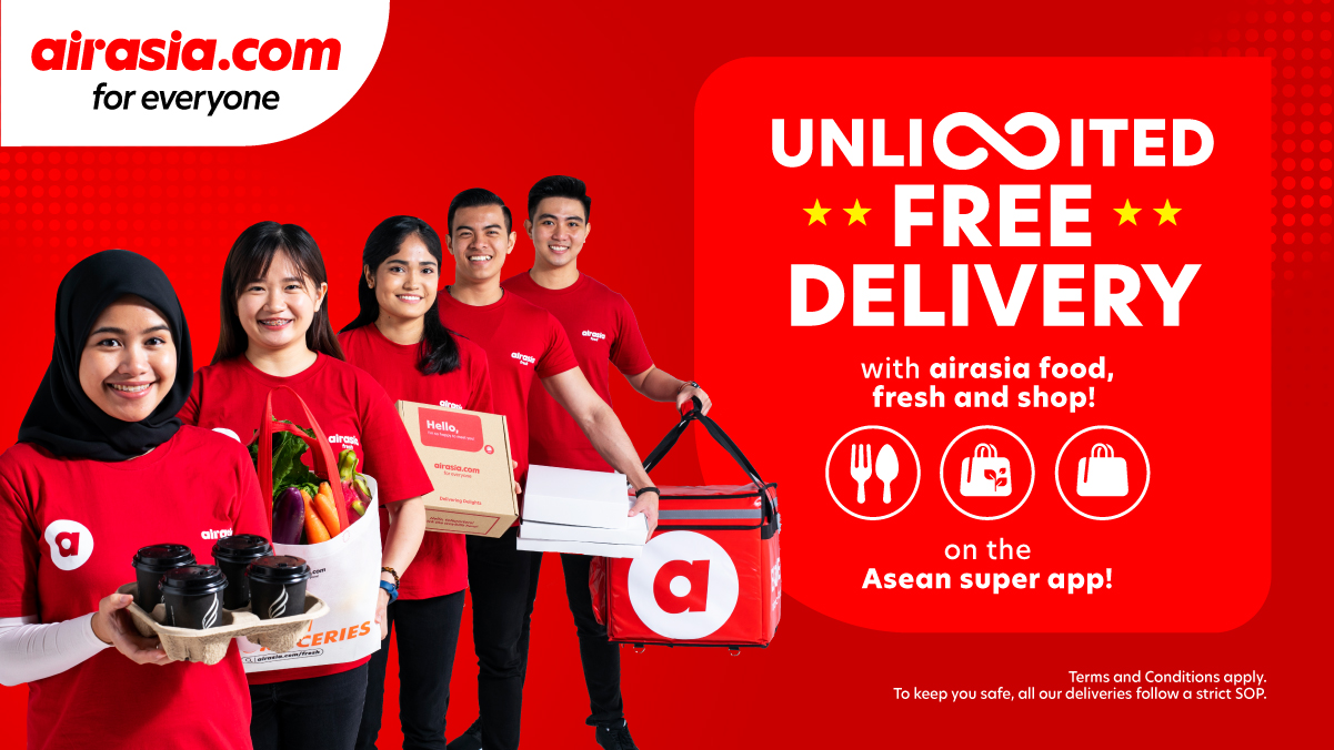 Airasia Food lebar niaga ke Johor, Pulau Pinang
