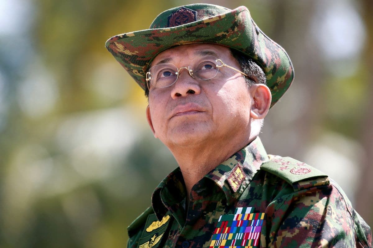 Ambitious but cornered, Myanmar army chief took full power