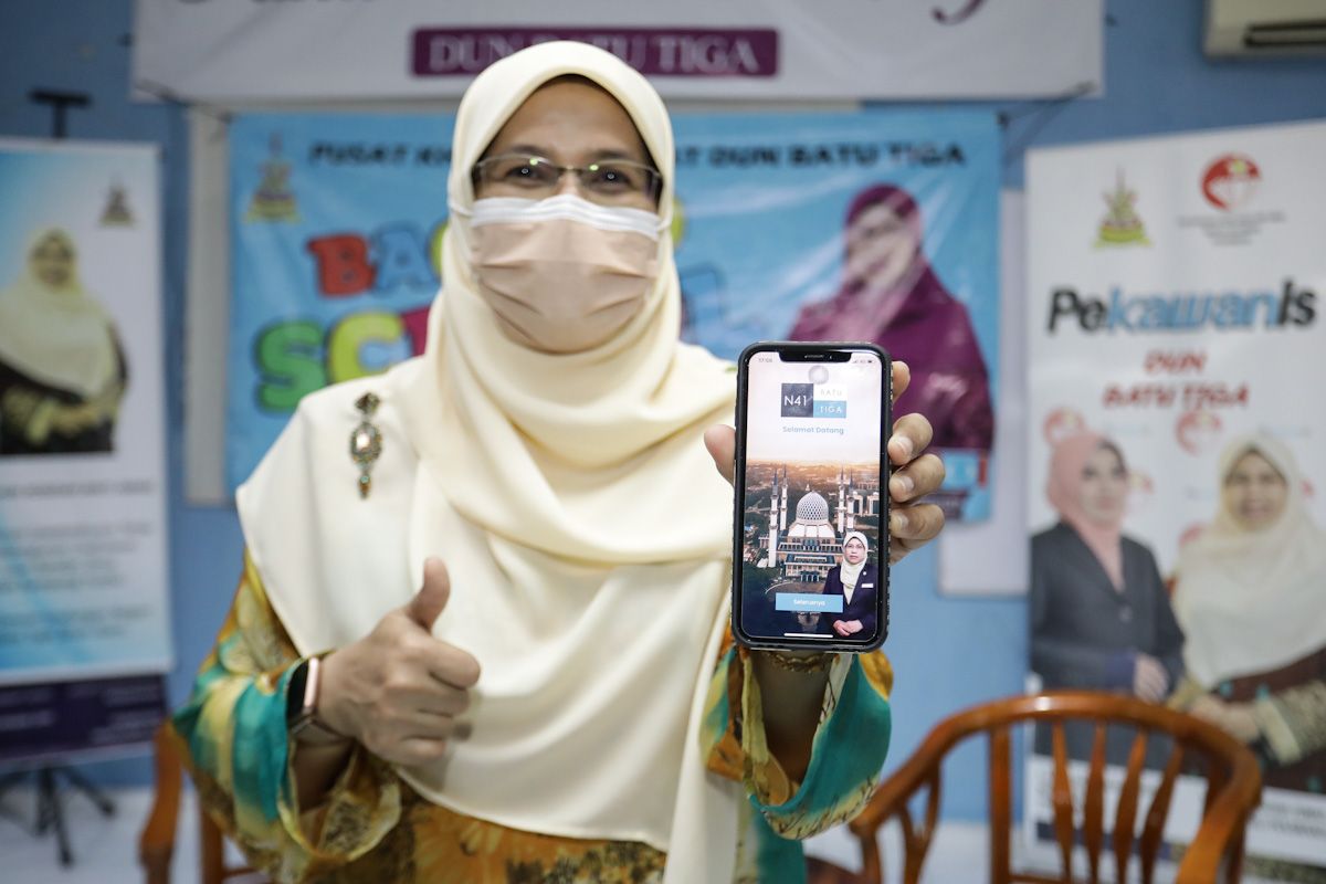 DUN Batu Tiga pertama lancar aplikasi, adu masalah di hujung jari