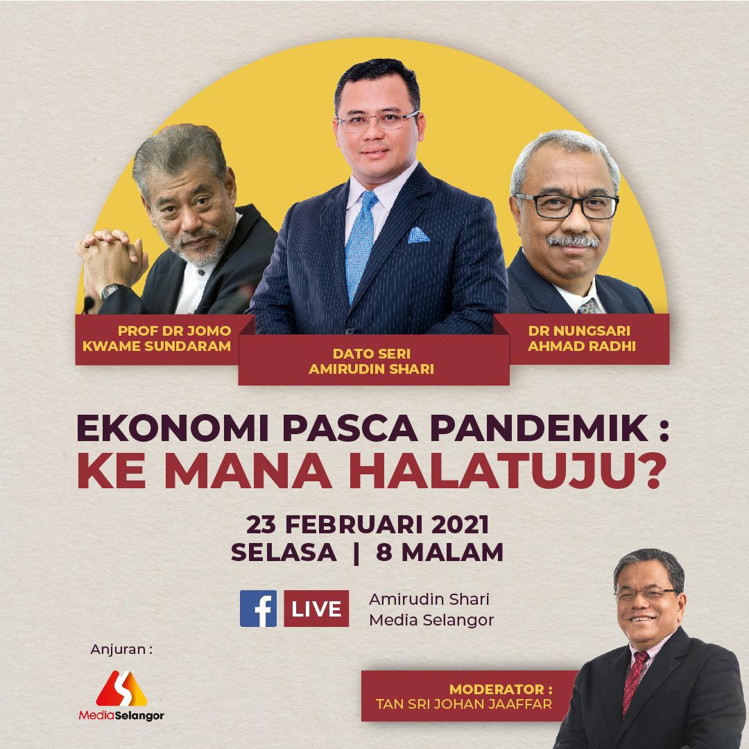 Dr Jomo, Nungsari bersama MB bincang isu ekonomi pascawabak esok