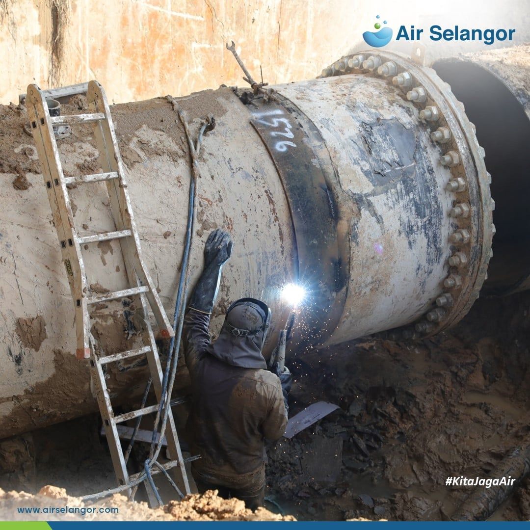 水供提升施工顺利  工程料今晚9时竣工