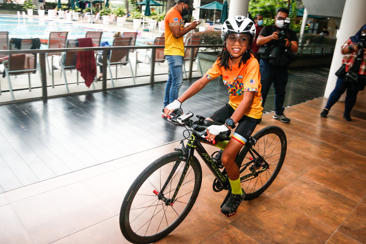 Peserta termuda Super Randonneur diiktiraf Malaysia Book of Records