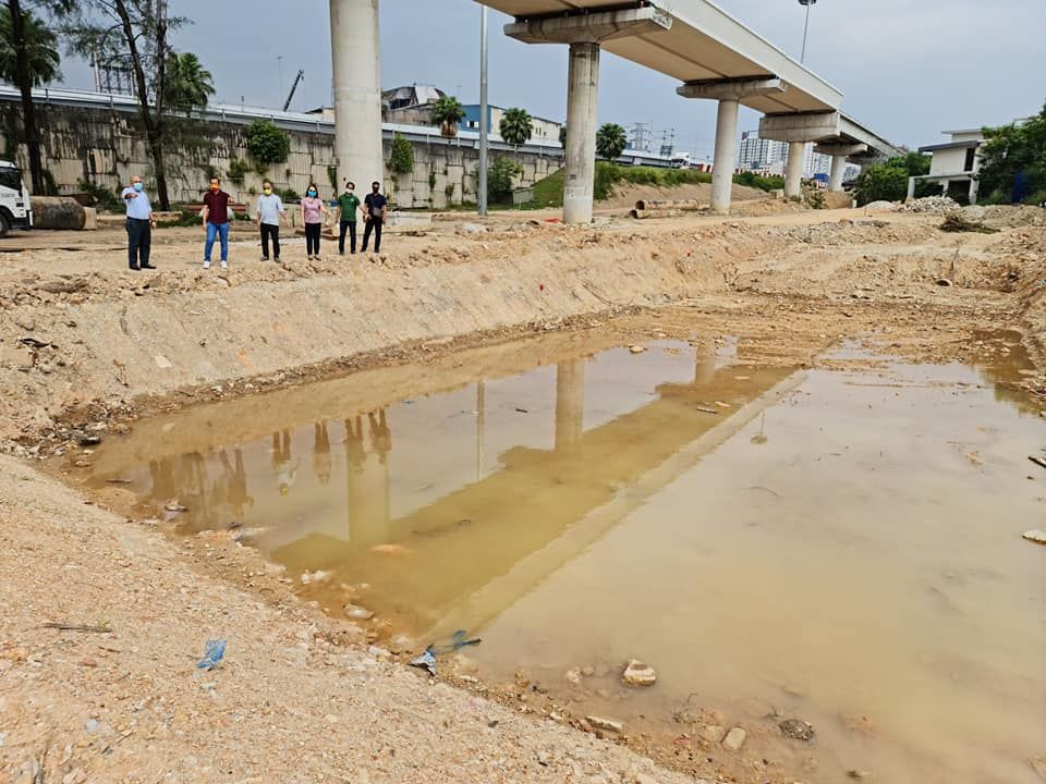 促检查轻快铁3工程 寻找巴生一带淹水原因