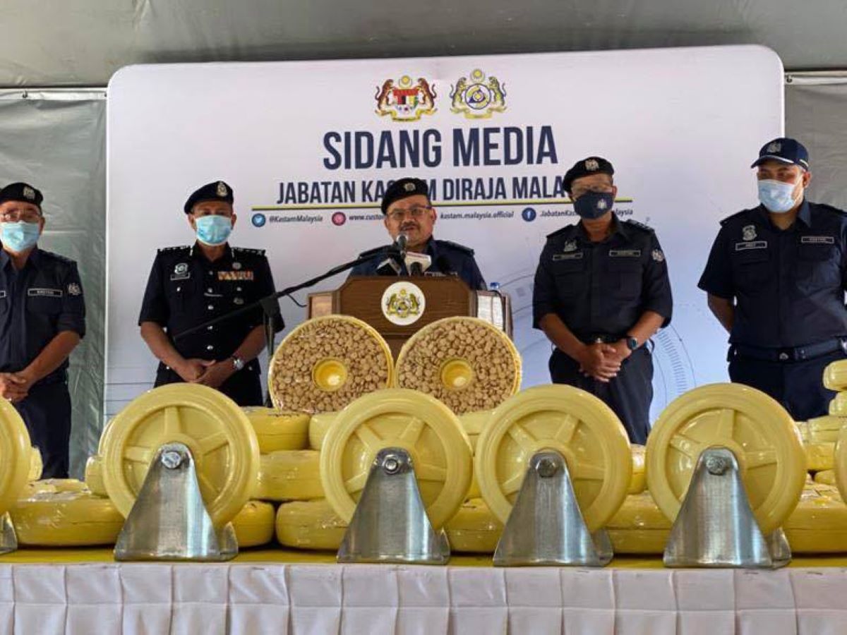 Customs seizes RM5.2 bln worth of drugs in Port Klang, biggest ever haul
