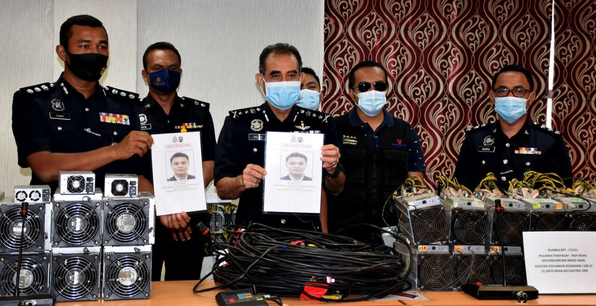Hunt on for bitcoin mining culprit behind RM9 mln loss to TNB