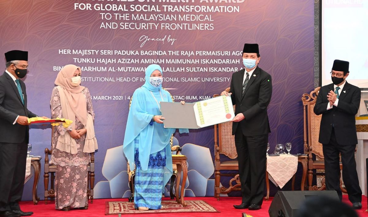 Raja Permaisuri Agong extends appreciation to frontliners in fight against Covid-19