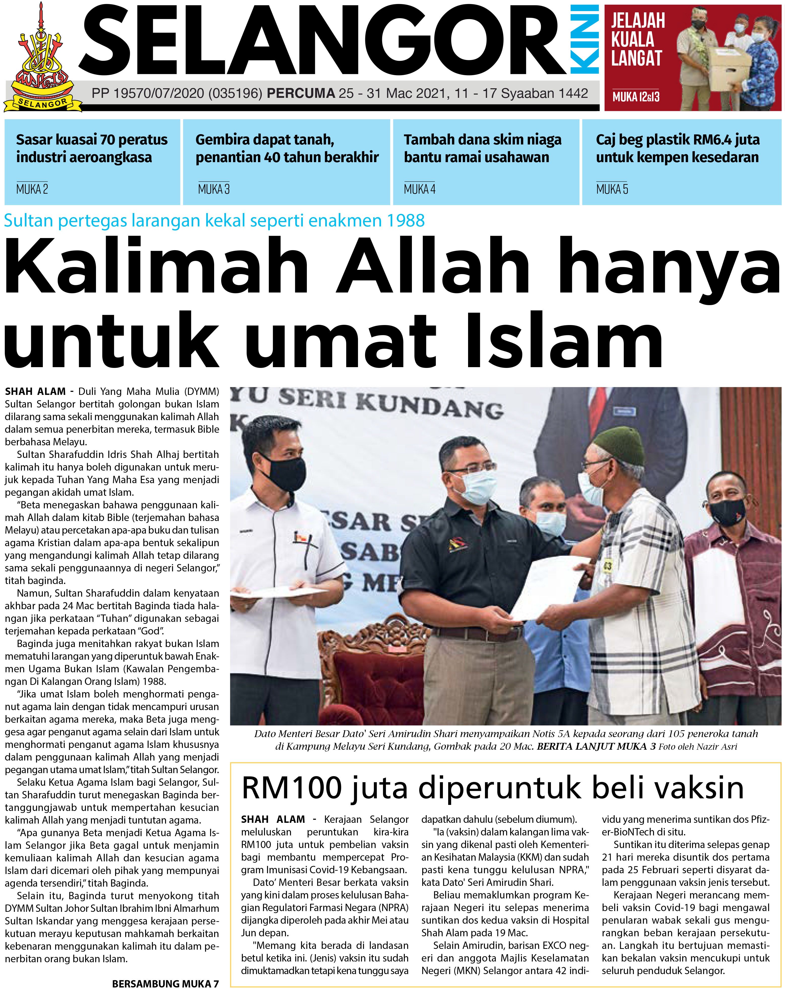 SelangorKini 25 - 31 Mac 2021