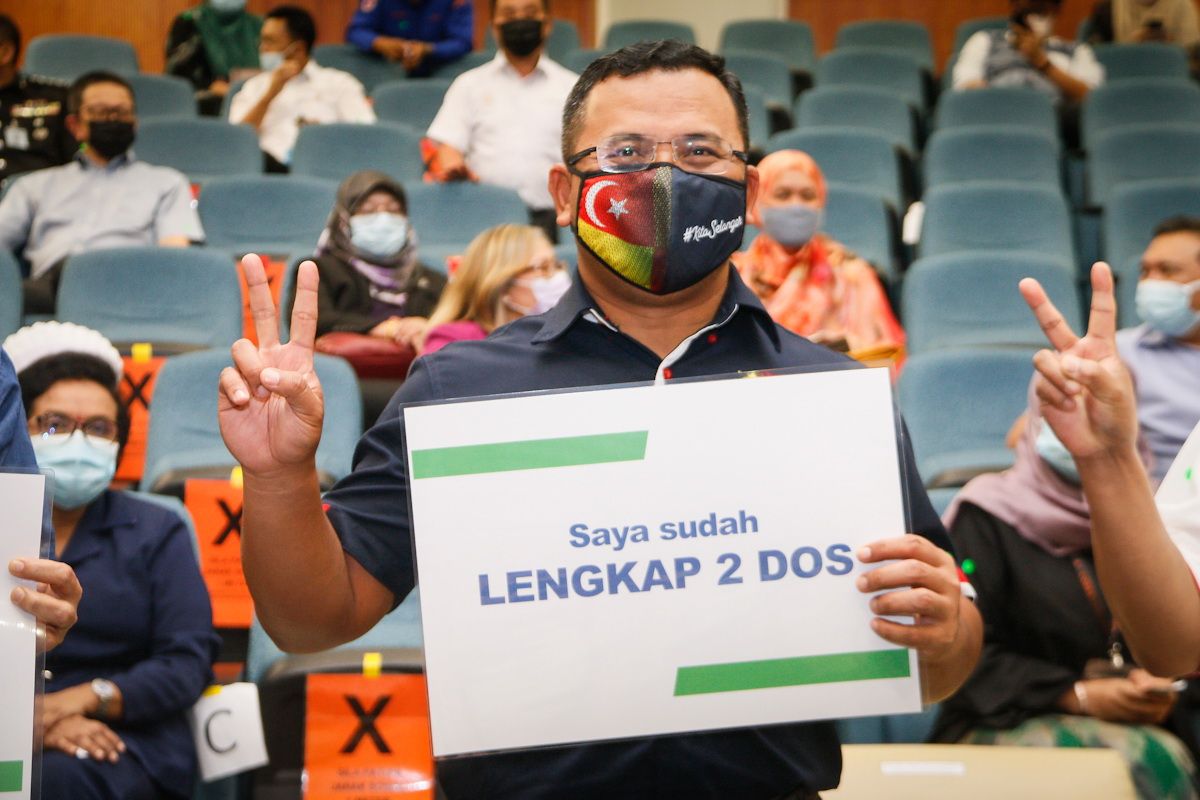 MB, EXCO, anggota MKN lengkapkan suntikan vaksin Covid-19