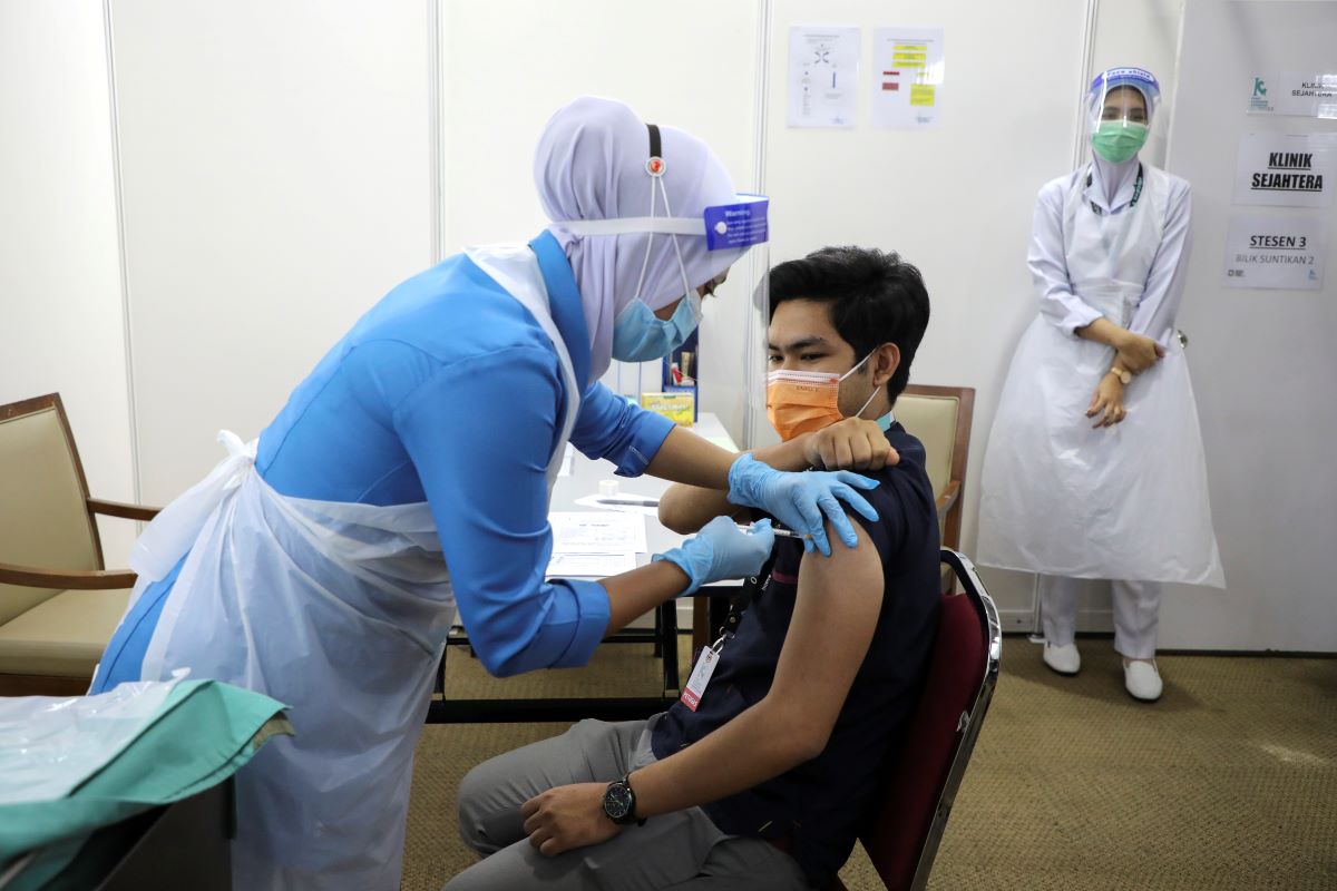 Selangor has most individuals vaccinated at 29,208 as of March 11