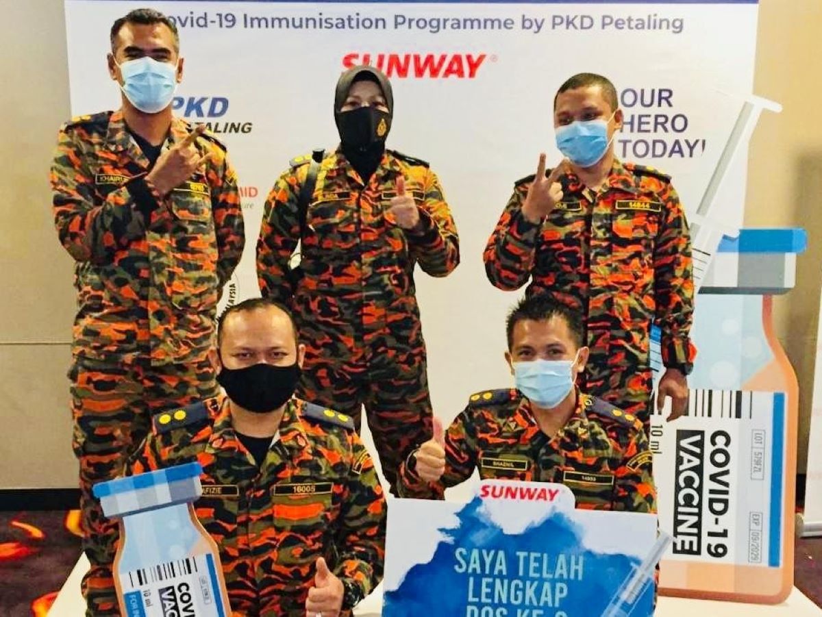 95 pct of frontliners have received first dose of Covid-19 vaccine