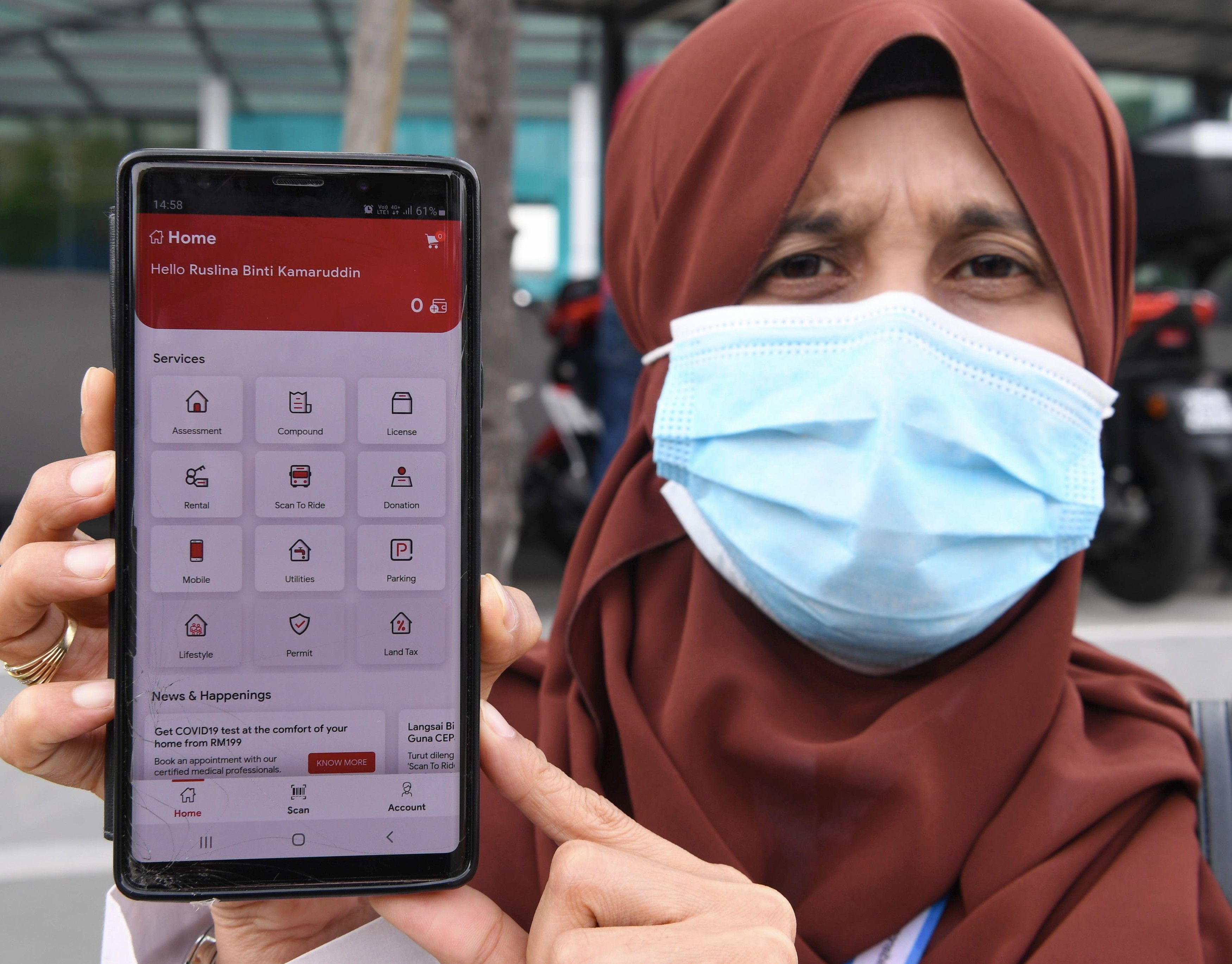 鼓励精明巴士乘客扫描搭车  莎阿南市厅：推进无现金交易