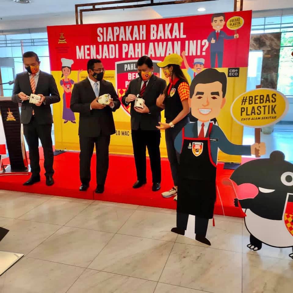 雪州推“无塑料运动”救地球  许来贤号召食饮食业者响应