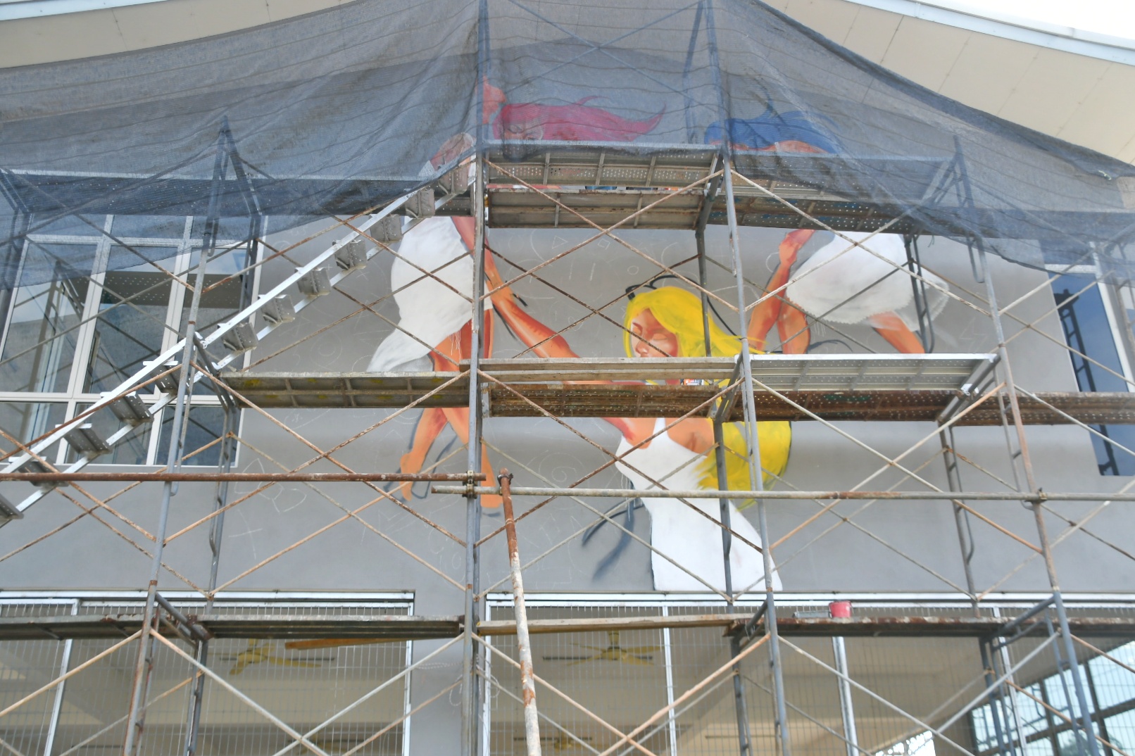 MDKS: Viral painting at Kuala Selangor art gallery work-in-progress, painter told to complete mural
