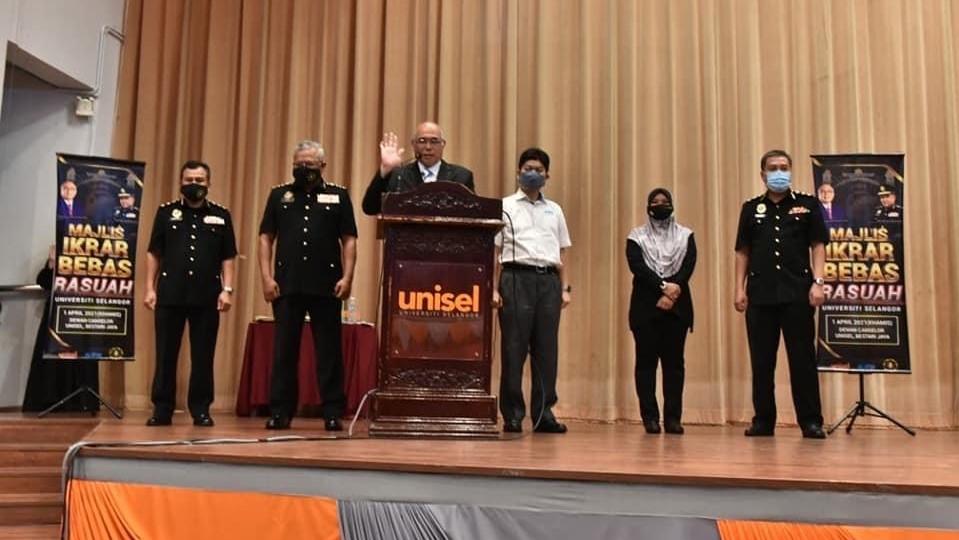 244 warga Unisel lafaz ikrar bebas rasuah