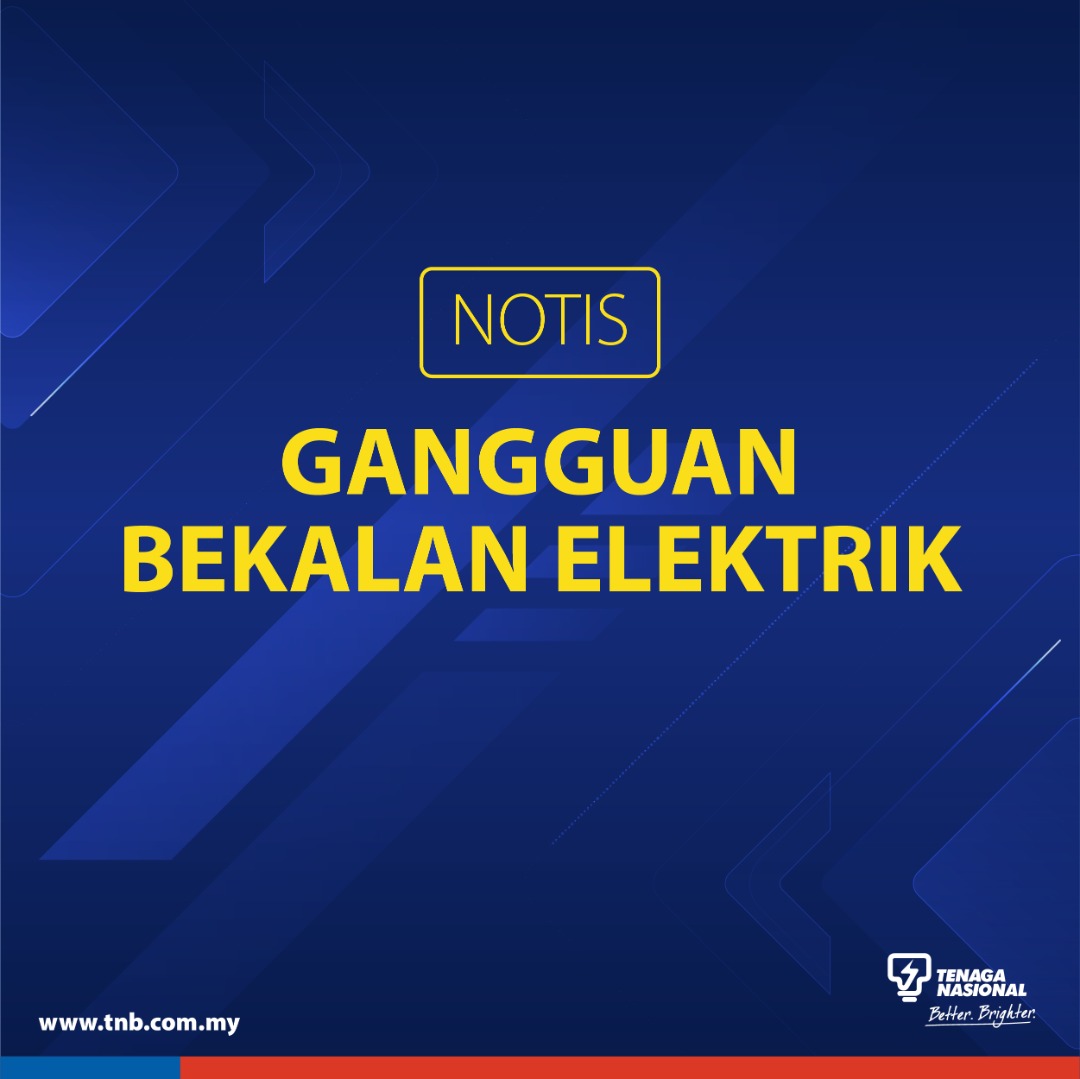 Kabel terbakar, lapan kawasan di Klang terputus bekalan elektrik