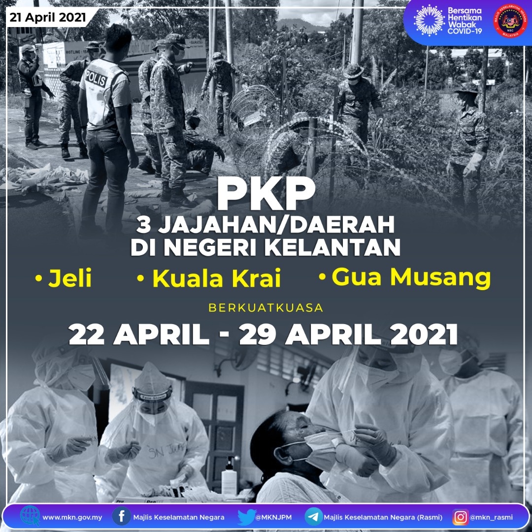 Semua jajahan di Kelantan dikenakan PKP - Ismail Sabri