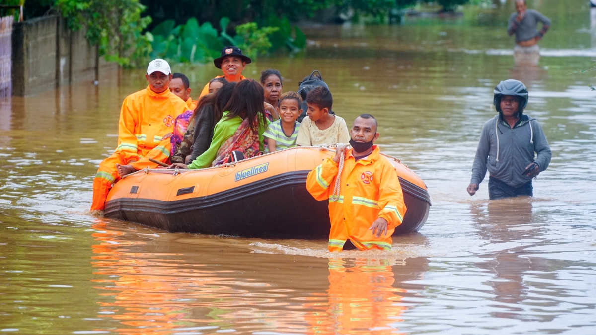 Floods, landslides, kill dozens in Indonesia and East Timor