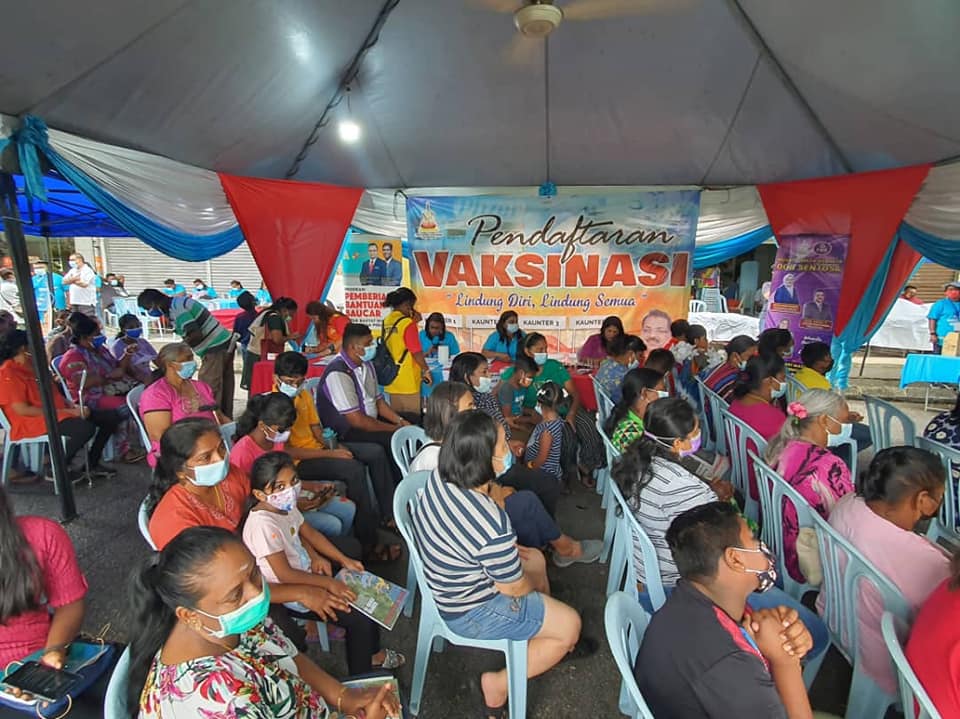 Jelajah Temu Rakyat bantu penduduk Sentosa daftar vaksin