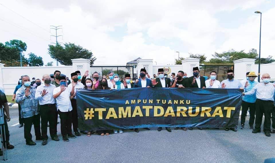 Jawatankuasa rayuan tamatkan darurat serah surat, mohon menghadap Agong