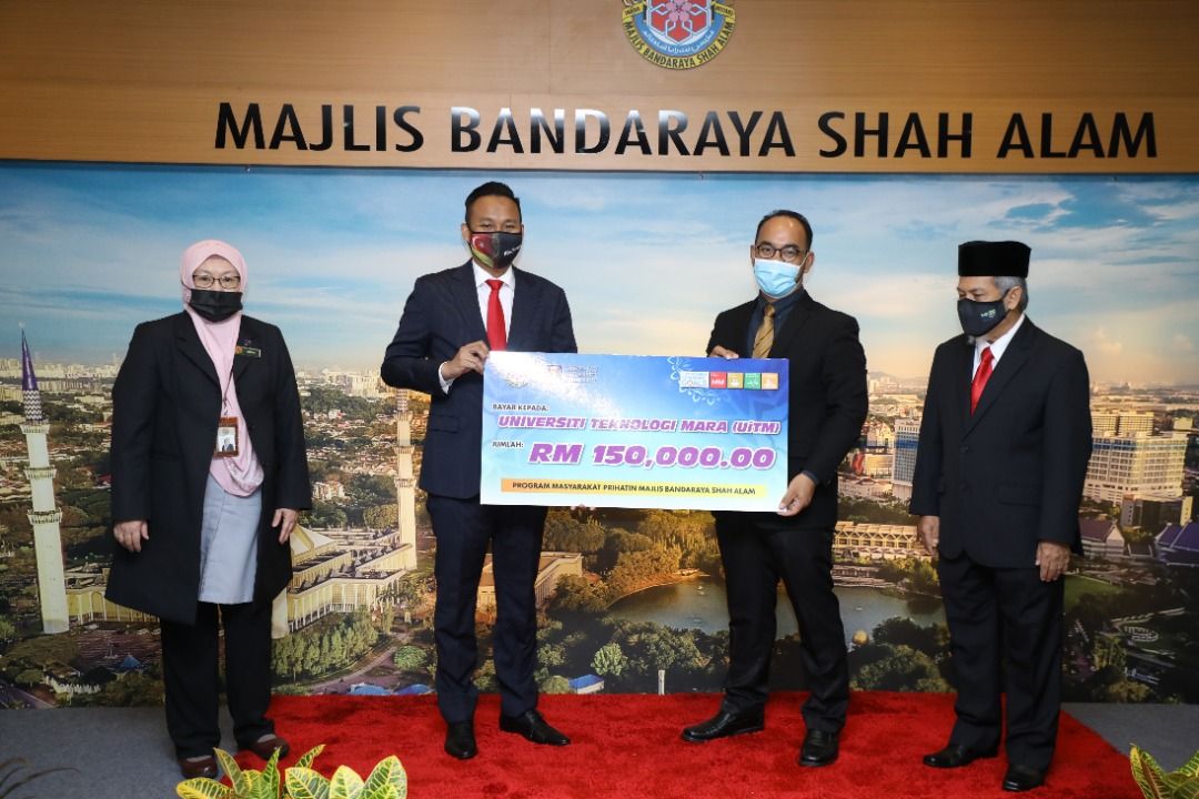 MBSA agih dana, bekal makanan sihat buat pelajar susah