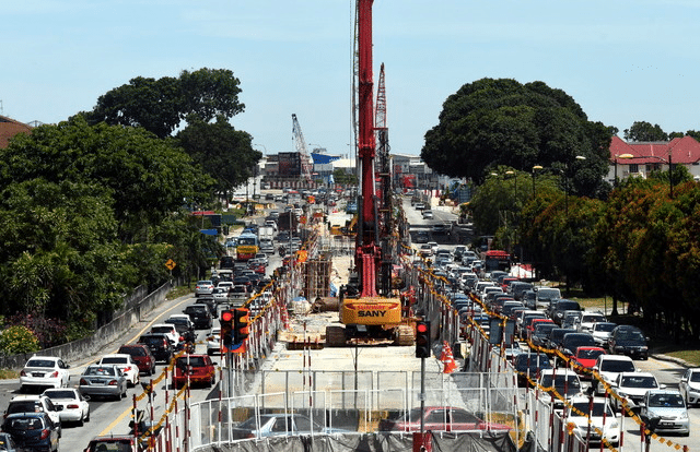 LRT3工程：巴生局部冷岳路与峇都文祖路720起关闭