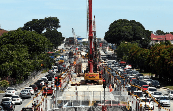 LRT3工程:巴生局部冷岳路与峇都文祖路720起关闭