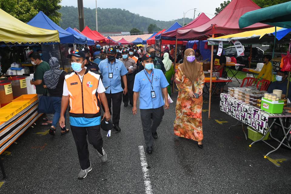 MPS, KPDNHEP pantau pematuhan SOP bazar Ramadan Selayang